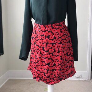 ZARA Skirt | Poppy Pattern | Size L